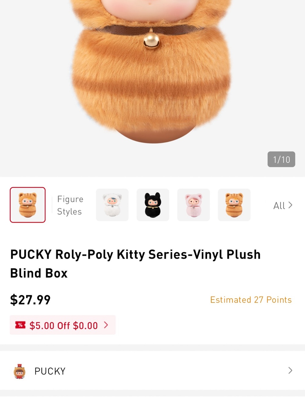 Pop mart Pucky Roly-poly - Picture 6 of 6